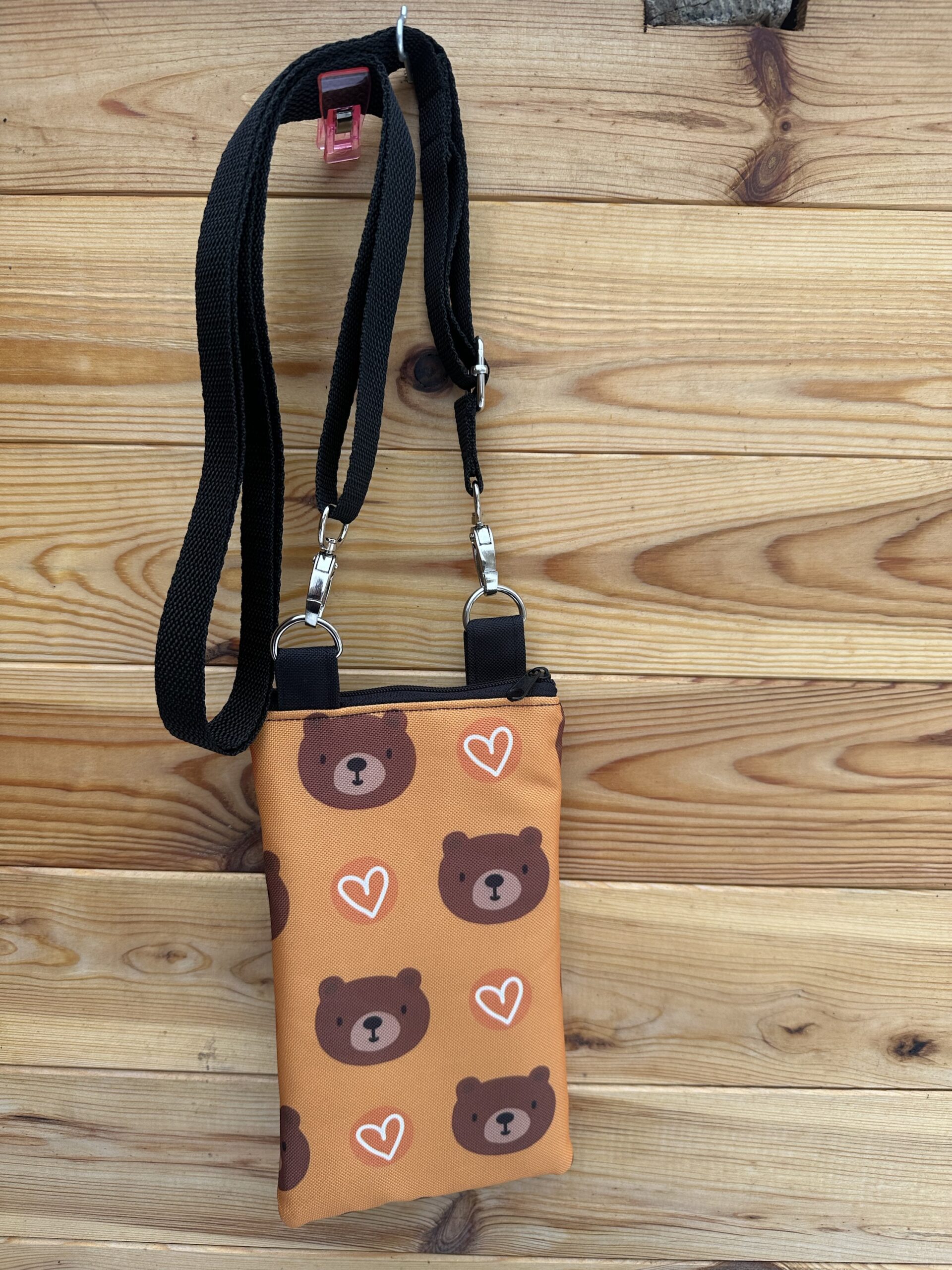 Taštička na mobil - medvídek - Image 3