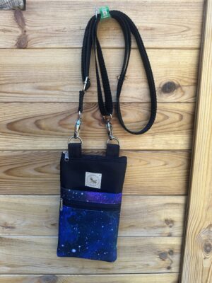 Taštička na mobil - galaxie